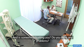 Patient Gives His Raunchy Dark Haired Lady Nurse A Cream Pie Patient Gives His Raunchy Dark Haired Lady Nurse A Cream Pie