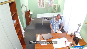 Patient Gives His Raunchy Dark Haired Lady Nurse A Cream Pie Patient Gives His Raunchy Dark Haired Lady Nurse A Cream Pie