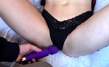 French Teen's First Magic Wand Orgasm French Teen's First Magic Wand Orgasm