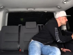TakeVan Sandra Blonde Takes Ride On A Dick To Avoid P