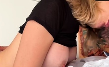 Real Duo Heads Anal! Glasses, Tights, Globe Teacher