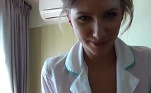 Blonde Amateur Facial Blonde Amateur Facial