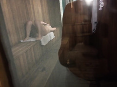 Brunette BBW Fascinated A Stranger With Her Huge Phat Ass In The Public Sauna Brunette BBW Fascinated A Stranger With Her Huge Phat Ass In The Public Sauna