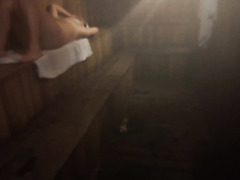 Brunette BBW Fascinated A Stranger With Her Huge Phat Ass In The Public Sauna Brunette BBW Fascinated A Stranger With Her Huge Phat Ass In The Public Sauna