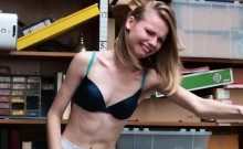 Very Tight Thief Pounded By LP Officer In The Back Office