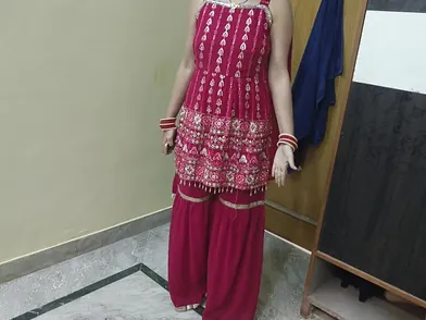 Crimson Warm Bhabhi From India Gets Kinky On Christmas Night With Her Hindi Devar In Supah Super Steamy Porn Flick