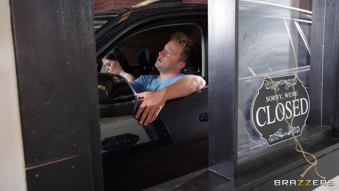 Special Drive Thru At Night Getting Wild