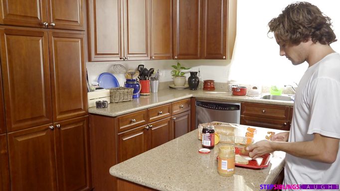 Step Siblings Sharing Handsome Stud In Bed Step Siblings Sharing Handsome Stud In Bed