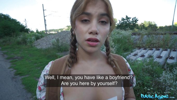 Cute Teen Gets Paid For A Blowjob