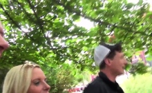 German Public Lady Outdoor 3way Fucked German Public Lady Outdoor 3way Fucked