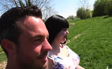 Chubby German Public POV Fucked Outdoor Chubby German Public POV Fucked Outdoor