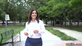 Spanish BBW MILF Montse Swinger Fucked In The Ass By A Stranger