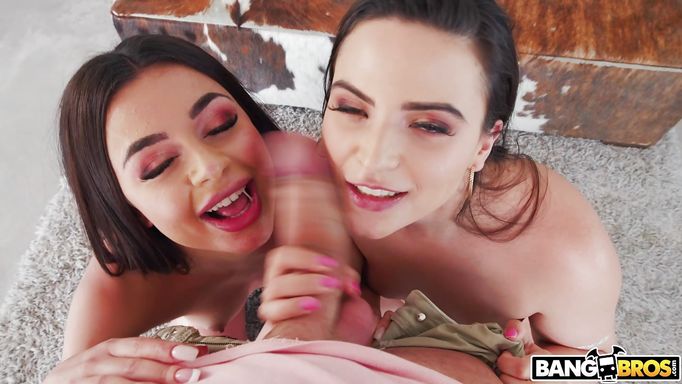 Horny Babes Are Thirsty For Big Hard Cock.