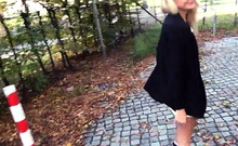 Sex Date Babe Sucks Outdoor In Public