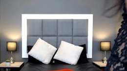 Beautiful Latina With Black Hair Using Dildo To Orgasm