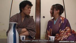 Tipsy Japanese Wife In Kimono Fucked By Ex Husband