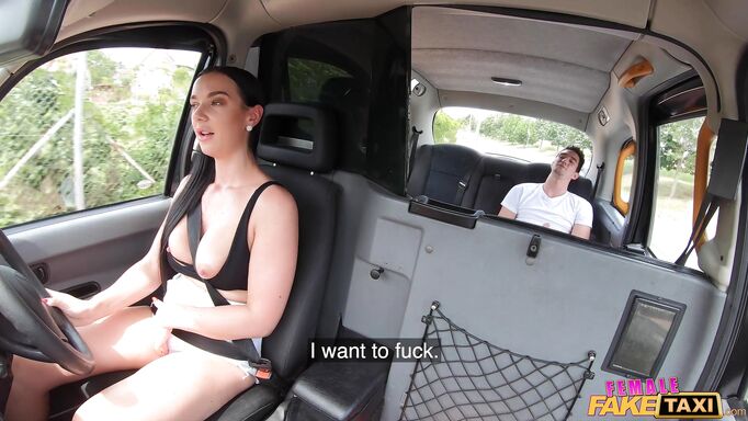 Sexually Desperate Guy Is Hungry For The Busty Driver Sexually Desperate Guy Is Hungry For The Busty Driver