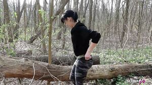 Cute German Teen Laura Blow Stranger Cock Outdoor Before Public Pissing Cute German Teen Laura Blow Stranger Cock Outdoor Before Public Pissing