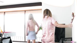 Big Tits Lesbian Fingering Blonde Wife Big Tits Lesbian Fingering Blonde Wife