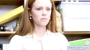 Officer Makes Shoplifter Suck His Cock Officer Makes Shoplifter Suck His Cock