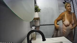 Joanne Tanner A Real Teacher Caught In The Shower 2