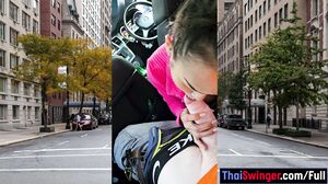 Public POV Blowjob By Busty Asian MILF Public POV Blowjob By Busty Asian MILF