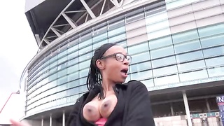 Ebony Amateur Honey Melanies Public Flashing And Outdoor Sad Exhibitionists