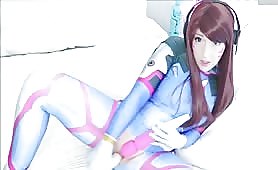 Overwatch Diva Is Masturbating At Home Overwatch Diva Is Masturbating At Home
