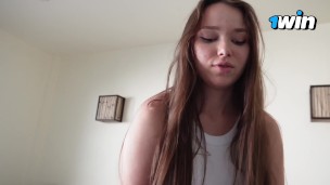 Made Up An Interesting Game For My Stepsister That Ended With A Creampie Deluxe Bitch