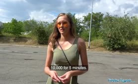 Public Agent Perfect Busty Czech Teen Brunette Loves Outdoor Sex