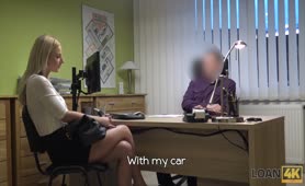 Loan4K Sex With Perfect Blonde In His Office