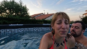 He Suddenly Takes My Bikini Off To Fuck Me In The Swimming Pool