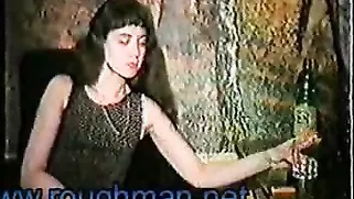 Retro Russian Slut Filmed Her Solo BDSM Work Retro Russian Slut Filmed Her Solo BDSM Work