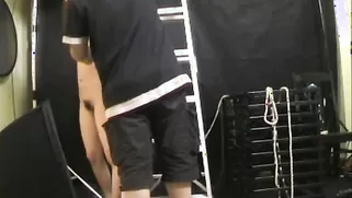 Cutie Japanese Babe With Long Legs Likes Breast Bondage Cutie Japanese Babe With Long Legs Likes Breast Bondage