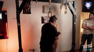 Submissive Laura Quest Got Tied Up & Fucked Hard In A BDSM Dungeon | Sapanking Lesson Submissive Laura Quest Got Tied Up & Fucked Hard In A BDSM Dungeon | Sapanking Lesson