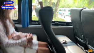 Public Cock Jerking Off On A Bus Full Of People Made Him Cum Hard By Hand! Cock Flashing
