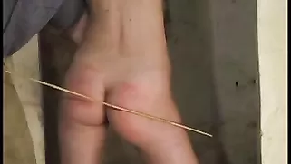 Caning Her Round Bottom In Hardcore Style