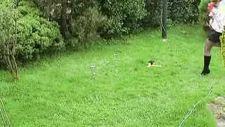 Crazy MILF Playing With Herself Outdoors Crazy MILF Playing With Herself Outdoors