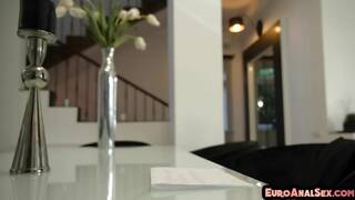 European Anal Babe Assdrilled In Lil And Tight Butthole European Anal Babe Assdrilled In Lil And Tight Butthole