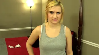 Fifi Foxx Hot Stepsister Tricked Into Giving A Blowjob