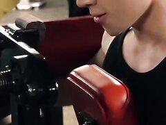 Korean Male Celebrity Grunting While Working Out Korean Male Celebrity Grunting While Working Out