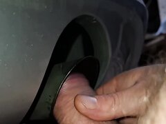 A Boy Revving The Car For Me And I Release Sperm Becaus