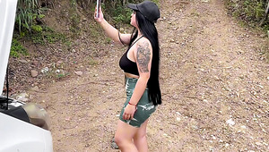 Chubby Latina Pays For Car Repair With Her Hole! Outdoor Porn Chubby Latina Pays For Car Repair With Her Hole! Outdoor Porn