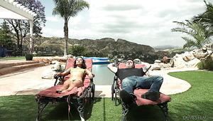 Relaxing On Deck Chair Asian Sweetie Saya Song Wanna Have Good Outdoor Fuck Relaxing On Deck Chair Asian Sweetie Saya Song Wanna Have Good Outdoor Fuck