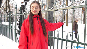 Frozen Teen In Glasses Selena Is Warmed Up With Hardcore Analfuck Frozen Teen In Glasses Selena Is Warmed Up With Hardcore Analfuck