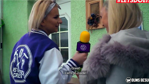 German Whore With Huge Tits Sucks In 69 And Fucks After Interview