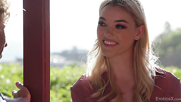 Lovely German Nympho Anny Aurora Sucks Dick Before Being Poked On Terrace