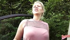 Curvy MILF Gets Fucked In The Car For The First Time Curvy MILF Gets Fucked In The Car For The First Time