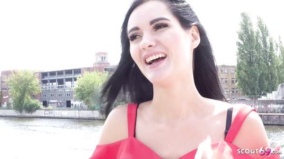 GERMAN SCOUT RUSSIAN TOURIST GIRL I PUBLIC SEX IN BERLIN I PICKUP AND LOST PLACE FUCK Casting
