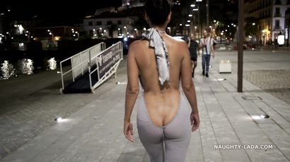 Naughty Lada’s Backless Outdoor Passion Sparks Wild Brunette Heat Naughty Lada’s Backless Outdoor Passion Sparks Wild Brunette Heat